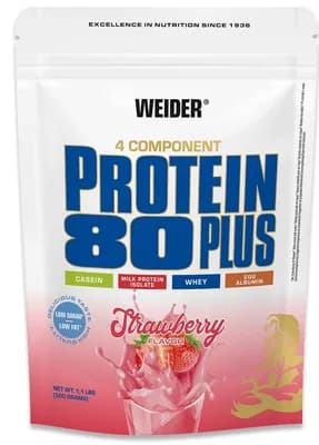 Weider Protein 80 Plus - jahoda