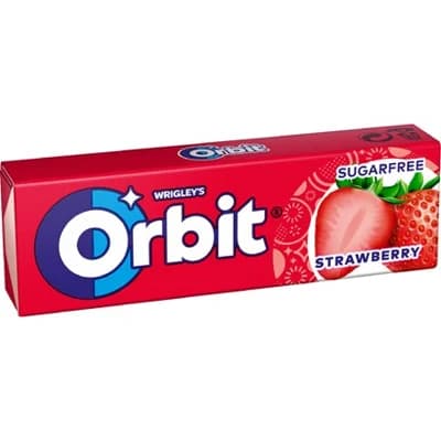 Orbit Strawberry dražé 30 x