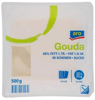 ARO Gouda 48% sýr plátkový