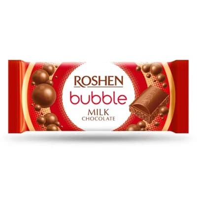 ROSHEN Čokoláda Bubble mléčná 20 x