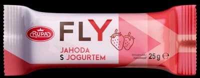 Fly műsli tyčinka jahoda s jogurtem