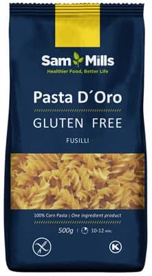 Sam Mills Vřetena bezlepkové kukuřičné těstoviny