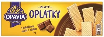 Opavia Zlaté oplatky čokoládové 14x146g