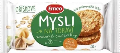 Emco Ovesné sušenky oříškové