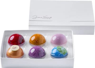 Jakub Vobořil chocolatier Kolekce 6 čokoládových pralinek