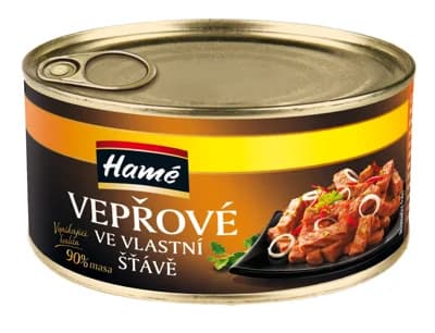 Hamé Vepřové maso ve vlastní šťávě