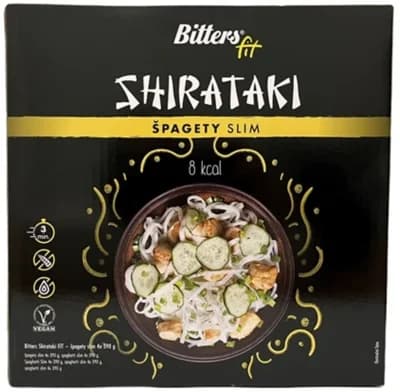 Bitters Shirataki Špagety slim 4x 390 g