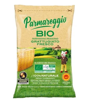 Parmareggio BIO Parmigiano Reggiano DOP parmezán strouhaný