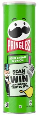 Pringles Smetana a cibule