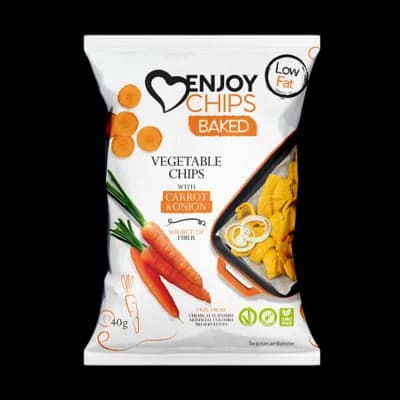 Pečený zeleninový snack - mrkev/cibule