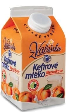 Mlékárna ValMez Kefírové mléko meruňkové nízkotučné 0,8%