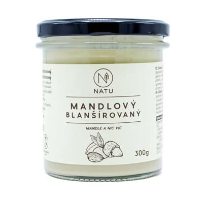 NATU Mandlový krém blanšírovaný 300g