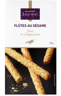 Monoprix Gourmet Křupavé sezamové tyčinky