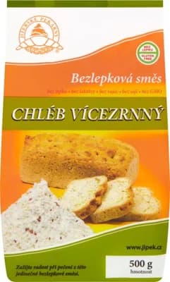 Jizerské pekárny Směs na vícezrnný chléb bez lepku