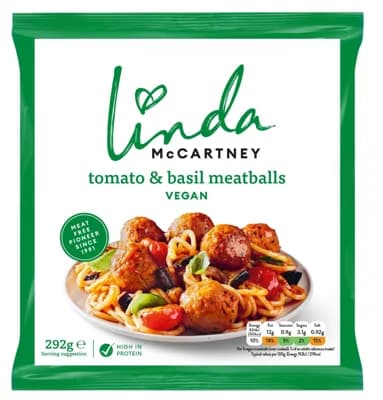 Linda McCartney's Vegetariánské ochucené kuličky, mražené (15 ks)