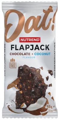 Nutrend Flapjack čokoláda + kokos