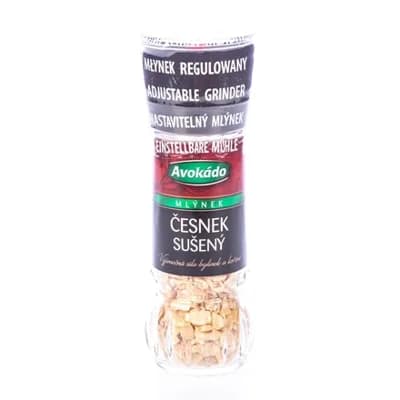 Avokádo Česnek v mlýnku