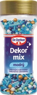 Dr.Oetker Dekor mix modrý