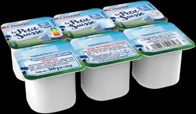 Casino Švýcarský přírodní tvarohový sýr, 6x60g