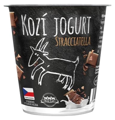 Bon Lait Kozí jogurt stracciatella