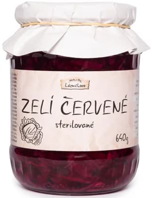 Lázničkovo zelí červené ve sladkokyselém nálevu