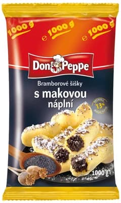 Don Peppe Bramborové šišky s mákem