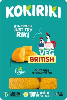 Kokiriki Rostlinné nugety na britský způsob