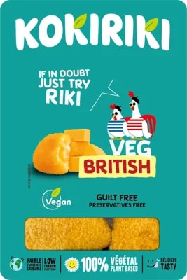 Kokiriki Rostlinné nugety na britský způsob
