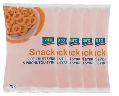 ARO Snack s příchutí sýru 5x70g