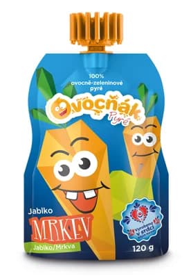 OVOCŇÁK pyré Jablko - mrkev