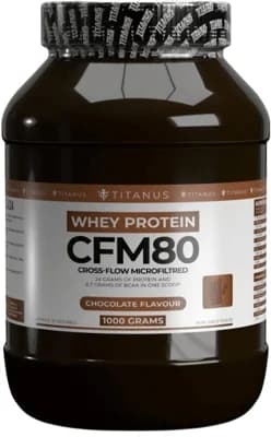 Titánus Whey CFM 80 - borůvka