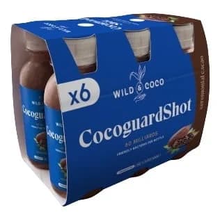 Wild & Coco BIO Cocoguard shot Ceremonial kakao (6×120 ml)