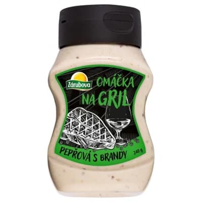 Omáčka na gril PEPŘOVÁ S BRANDY