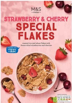 Marks & Spencer Berry & Cherry Flakes