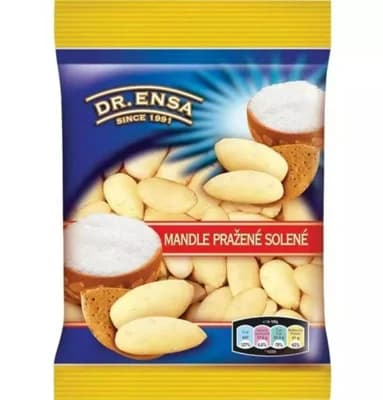 Dr. Ensa Mandle pražené solené 5x60g