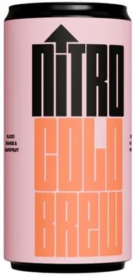 The Miners Nitro Cold Brew Blood Orange and Grapefruit