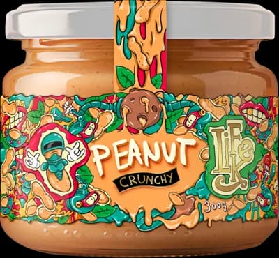 LIFELIKE Arašídový krém křupavý