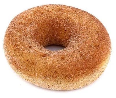 Skořicový donut s jablečnou náplní