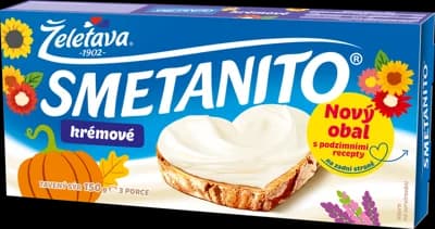 Smetanito Tavený sýr (3 ks)
