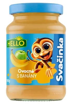 Hello Ovocná svačinka s banány