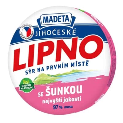 Madeta Jihočeské Lipno se šunkou 60%