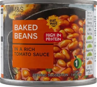Marks & Spencer Pečené fazole v rajčatové omáčce