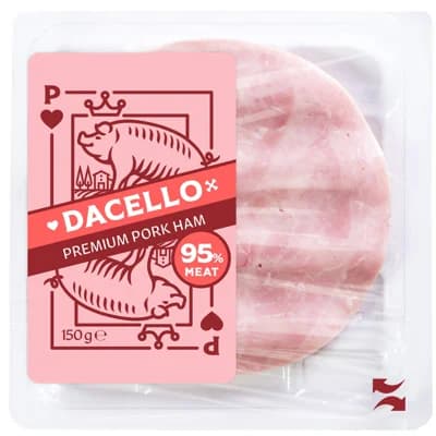 Dacello Delikatesní dušená šunka 95 %