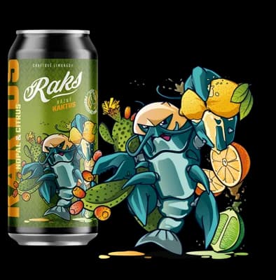Raks - Rázný Kaktus Citrus Nopal,