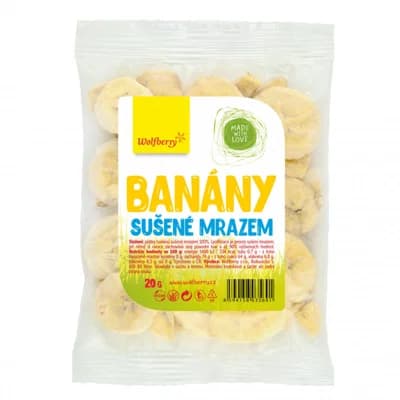 Wolfberry Banány lyofilizované