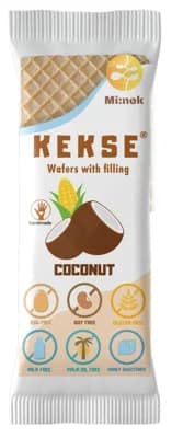 Kekse Oplatky s kokosovou náplní