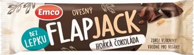 Emco Flapjack hořká čokoláda