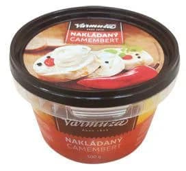 Varmuža Camembert sýr nakládaný (pevný podíl ) chlaz.