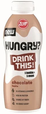 Zott Hungry? Drink This! Nápoj s čokoládovou příchutí