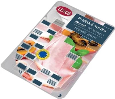Le & Co Pražská šunka nejvyšší jakosti shaved (95% masa)